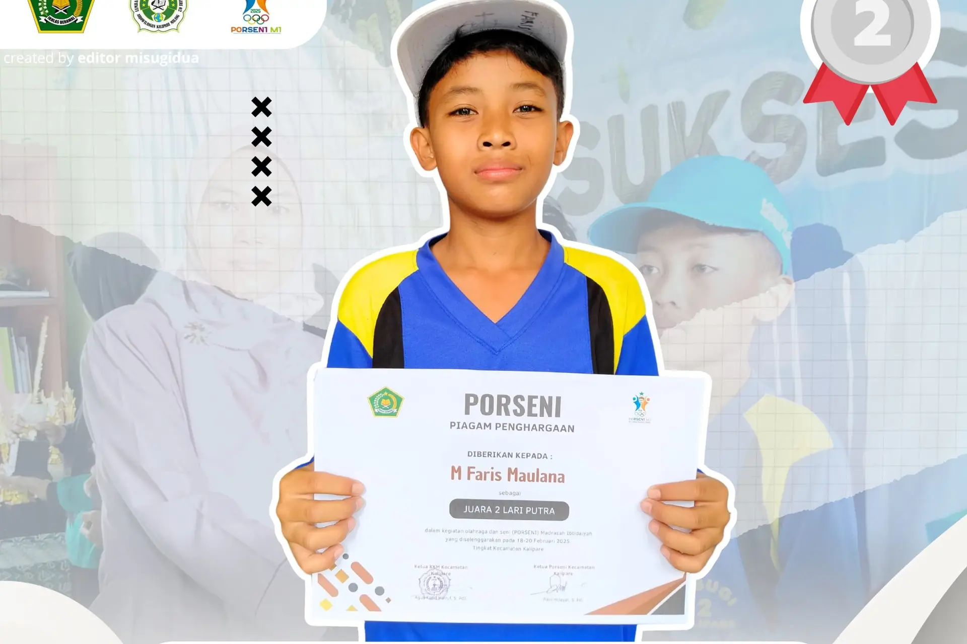 juara 2 lari cepat